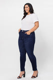 High Rise Dark Skinny Jean