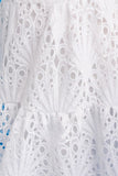 White Eyelet Lace Dress