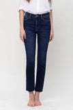 Dark Wash Narrow Straight Denim