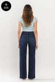 Dark Wash Straight Full Length Denim