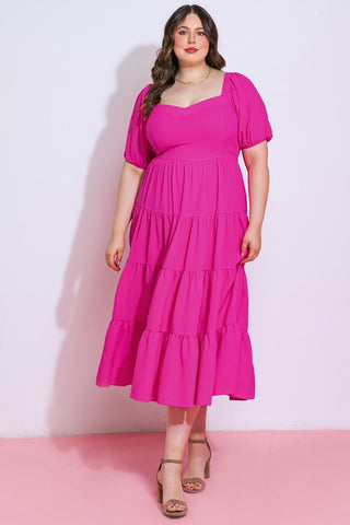 Pink Sweetheart Midi/Maxi Dress