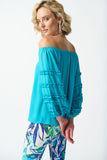 Joseph Ribkoff 242127 in Black & Pink  *FINAL SALE*
