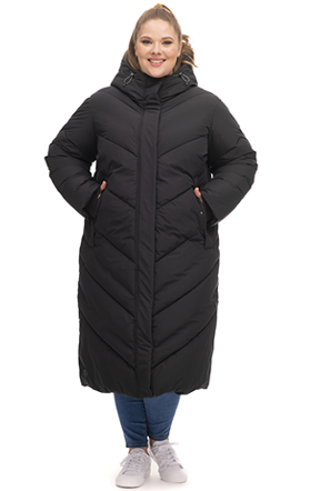 Ragwear Quilted Midi Winter Jacket - Main Image