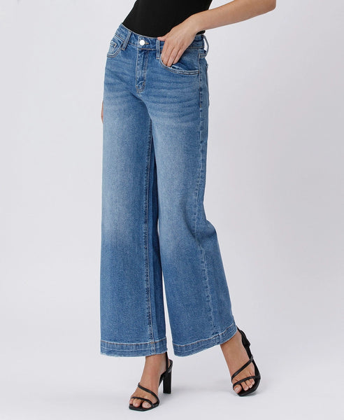 Trouser Wide Leg Denim