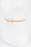 Bow Belt in Gold and Silver