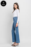 High Rise Flare Denim