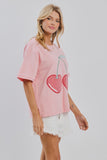 Patchwork Cherry Tee