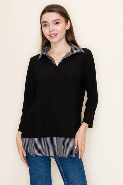Black & White Stripe Twofer