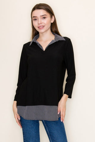 Black & White Stripe Twofer