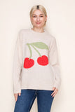 Cherry Sweater in Oat