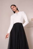 Joseph Ribkoff 254955 in White & Black