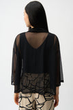 Joseph Ribkoff 261204 in Black & Navy