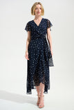 Joseph Ribkoff 261739 in Navy Dot