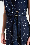 Joseph Ribkoff 261739 in Navy Dot