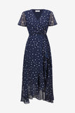 Joseph Ribkoff 261739 in Navy Dot