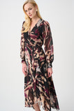 Joseph Ribkoff 263739 in Merlot Print