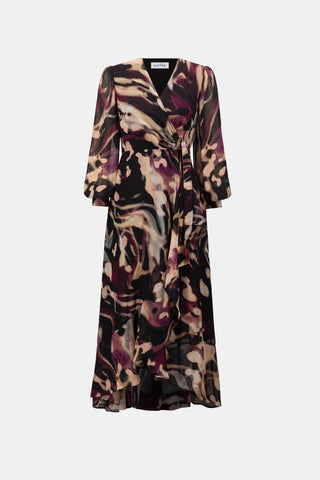 Joseph Ribkoff 263739 in Merlot Print