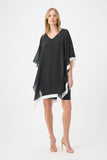 Joseph Ribkoff 264714 in Black & Navy