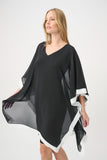 Joseph Ribkoff 264714 in Black & Navy