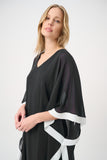Joseph Ribkoff 264714 in Black & Navy