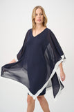 Joseph Ribkoff 264714 in Black & Navy