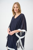 Joseph Ribkoff 264714 in Black & Navy