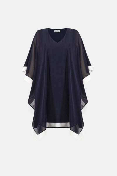 Joseph Ribkoff 264714 in Black & Navy