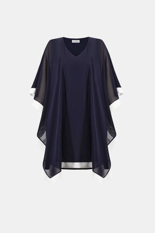 Joseph Ribkoff 264714 in Black & Navy