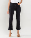Flare Ankle Jean in Black