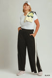 Luxe Knit Colour Blocking Pant