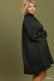 Satin Neck Bow Dress