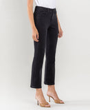 Flare Ankle Jean in Black