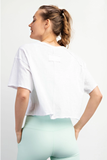 Cotton Slub Crop Tee