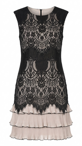 Frank Lyman 189328 in Black/Taupe