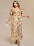 Sequin Mermaid Formal Dress in Gold