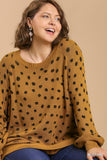 Stamp Dotted Sweater