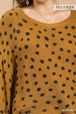 Stamp Dotted Sweater