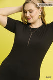Second Skin Tee in Black
