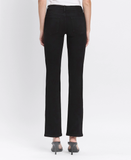 High Rise Black Boot Cut Jean