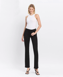 High Rise Black Boot Cut Jean