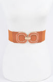 Double Ring Buckle Stretch Belt in 3 Colours