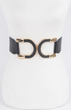 Horseshoe Buckle Stretch Belt in 3 Colours