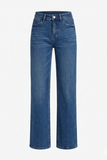 Medium Wash Straight Full Length Denim
