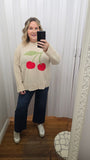Cherry Sweater in Oat