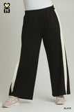 Luxe Knit Colour Blocking Pant