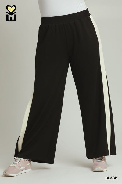 Luxe Knit Colour Blocking Pant
