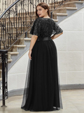 Sequin and Tulle Gown