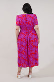 Vibrant Floral Midi/Maxi with Slit