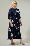 Blue Floral Midi/Maxi