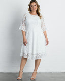 Livi White Lace Dress